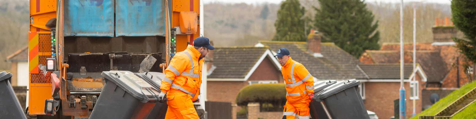 Waste collection - home page banner