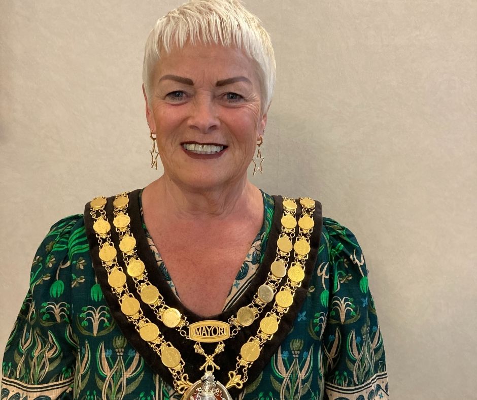 A photo of the new Mayor of Tonbridge and Malling Cllr Sue Bell