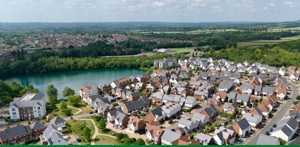 View over Snodland
