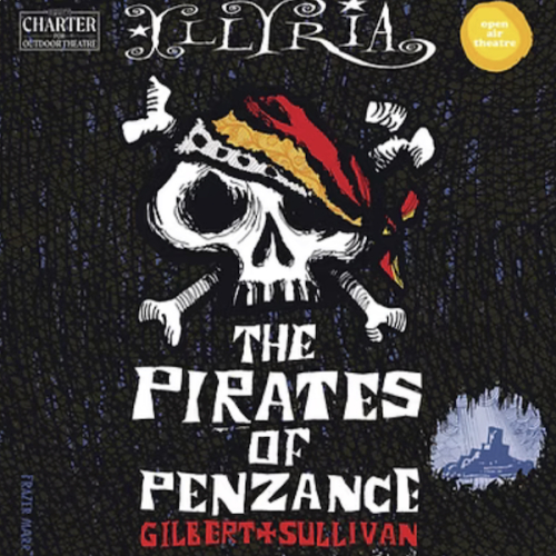 Poster for Illyria presents Pirates of Penzance  at Tonbridge Castle