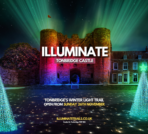 Tonbridge Castle Illuminate advert
