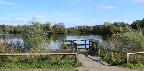 Lake at Haysden Country Park